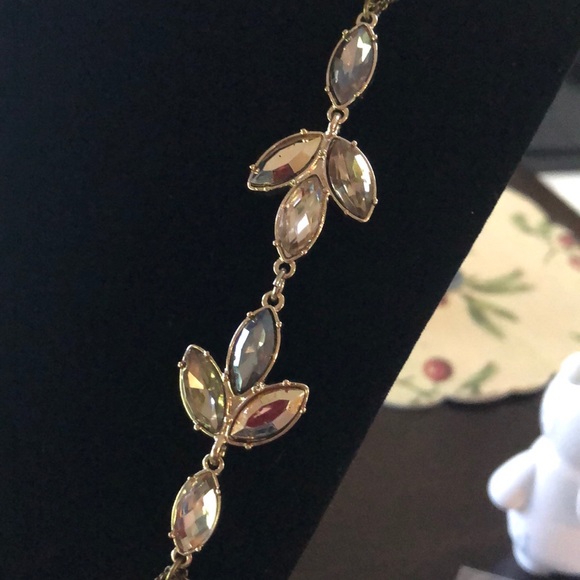 LOFT multi chain/pendant textured fashion necklace - Picture 4 of 5